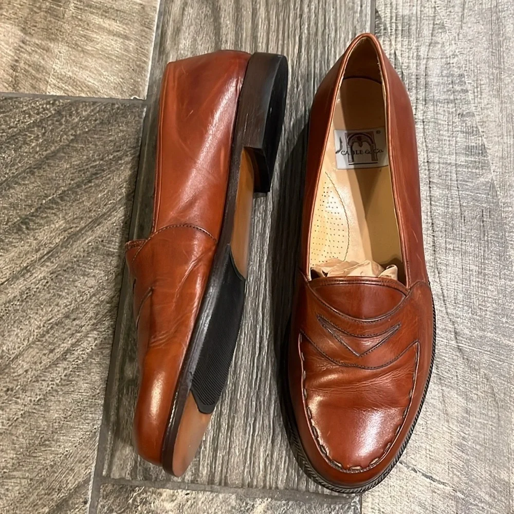Cable & Co. leather loafers